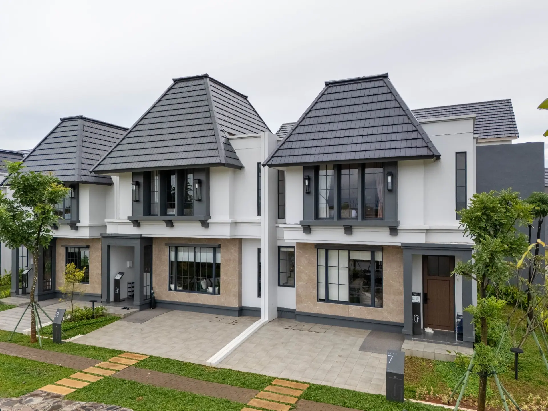 Fasad Cluster Hortis CitraGarden Serpong