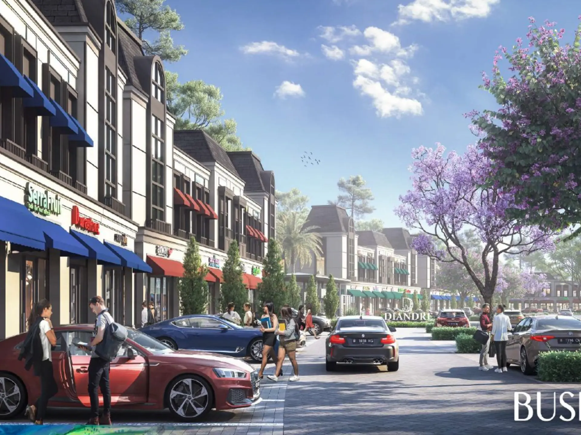 Ruko La Vallee Boulevard CitraGarden Serpong