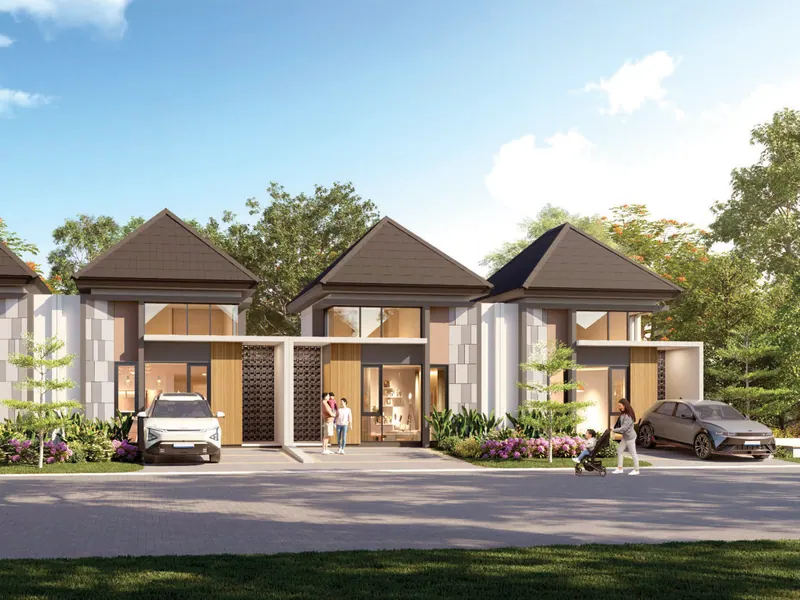 Render rumah Elaia Origin tipe New Origin 7, CitraGarden Serpong