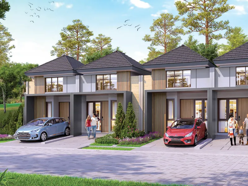 Render rumah Elaia Origin 5A, CitraGarden Serpong