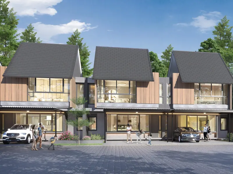 Render rumah Elaia 2 lantai tipe Prime, CitraGarden Serpong
